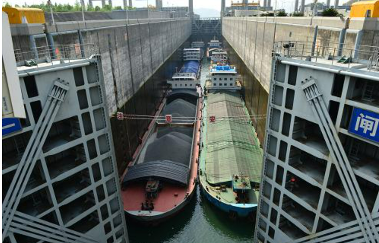 截至2026年一季度 三峡船闸累计货运量突破23亿吨