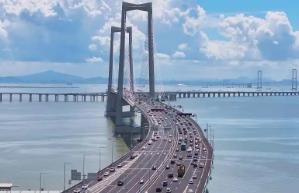 清明假期广东高速公路车流量、港珠澳大桥车流量双创历史新高