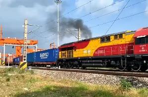 钢铁丝路通欧亚 开放河南启新程