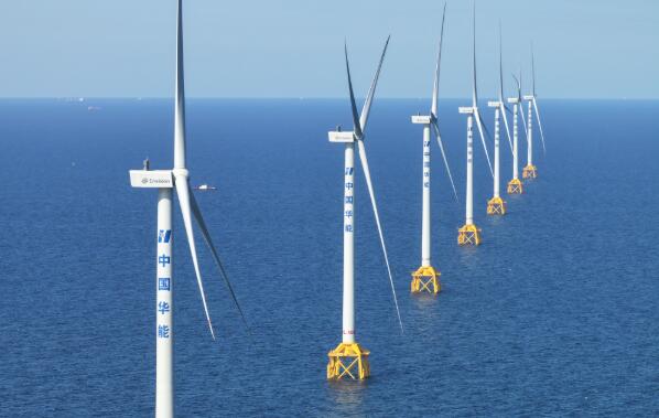 我国水深最深海上风电项目全容量并网发电