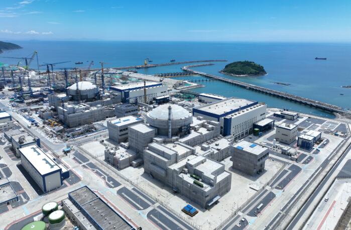 粤港澳大湾区首台“华龙一号”核电机组投产发电