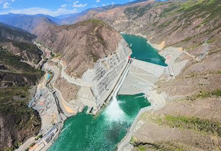 大渡河流域金川水电站正式并网发电 总装机容量86万千瓦