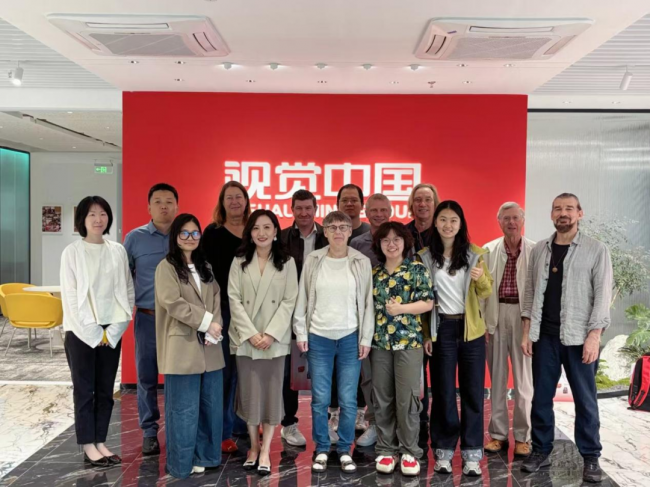 德国记者团参访视觉中国