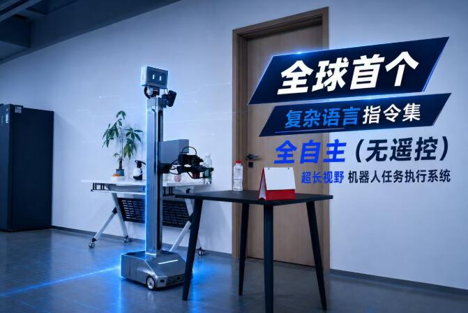 全球首个全自主超长视野机器人任务执行系统发布