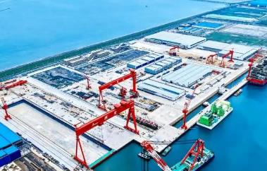 国内最大FLNG装置专用船坞验收