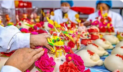 山东新泰天宝镇：花馍工坊撑起乡村振兴底气