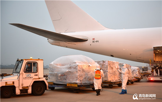 覆盖欧美亚三大洲 青岛机场喜提首条欧洲货运定期航线