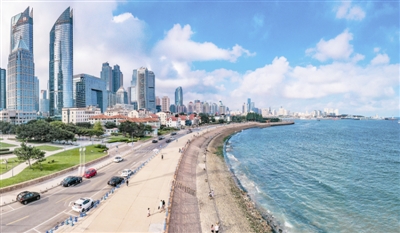 市南：航运贸易金融产业蓄势崛起