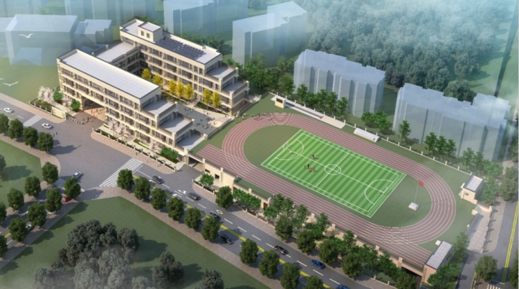 低碳校园标杆！青岛这两所学校将在今年交付使用