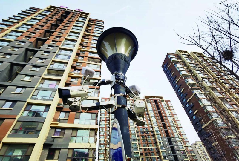 20多个探头紧盯“高空抛物”！这里的智慧安防真给力