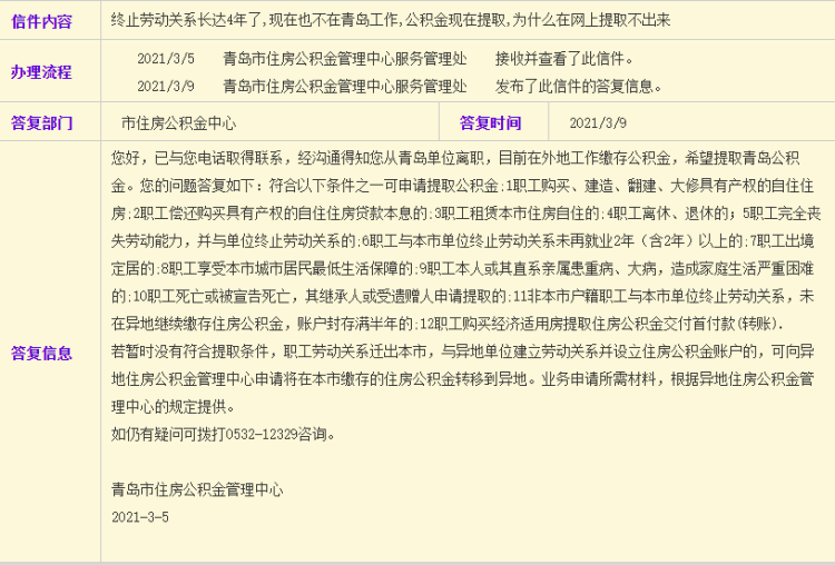 @青岛人 除了买房、装修 这12种情况也能提取公积金