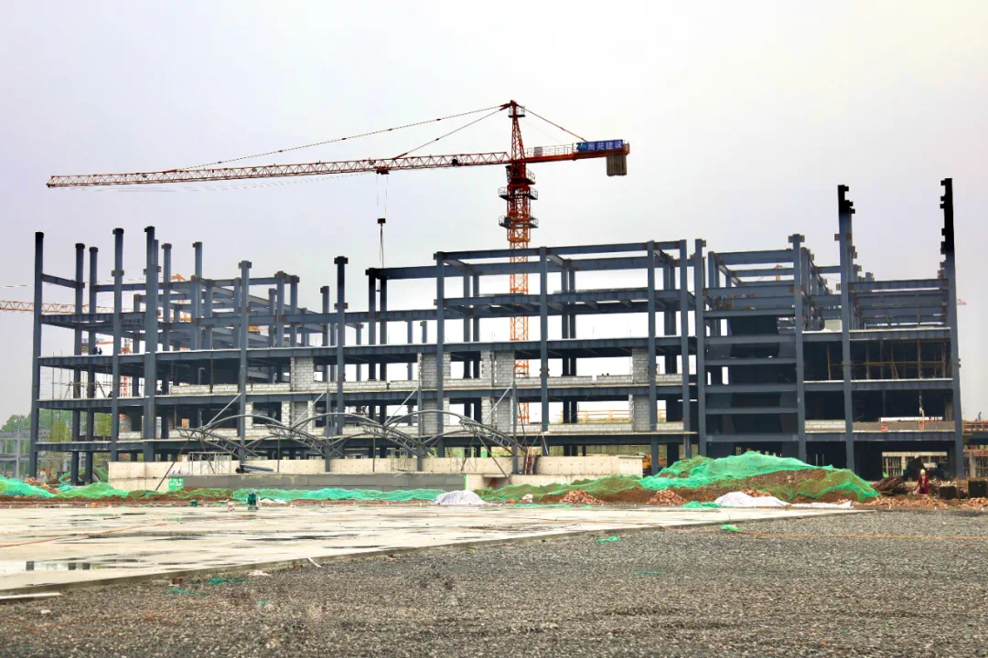 预计7月底竣工!济宁天立学校一期建设项目施工收尾