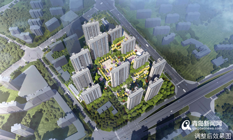 青岛浮山后再添大型居住区 总建面超33万平 具体规划公示