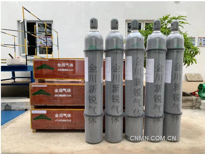 广西金川新锐气体有限公司向俄罗斯出口氪氙稀有气体