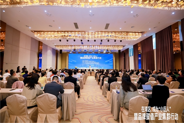 在湾区成为“小巨人” 品牌赋值产业集群行动在深启动