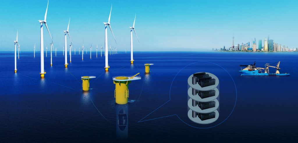 全球首个海上风电融合型海底数据中心零碳新基建标杆示范项目开工建设