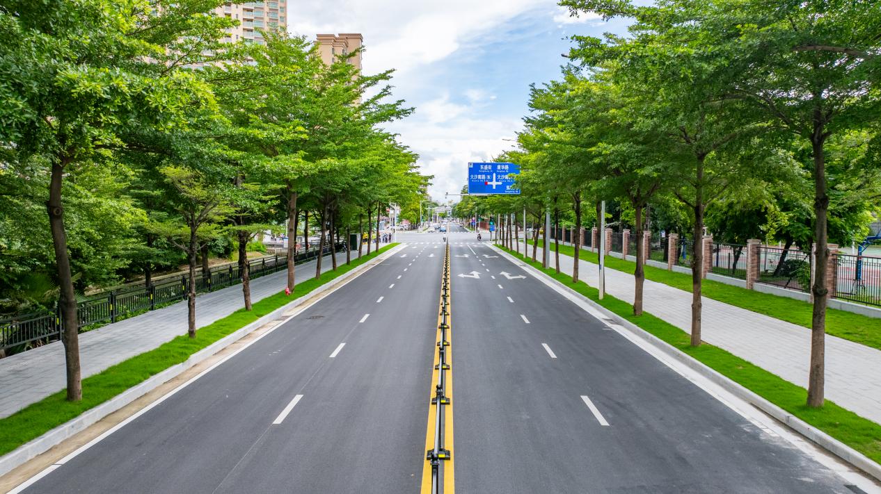 中交路建华南公司承建的东华路全线完工