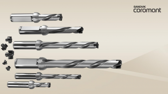 树立“即插即用”可换刀钻头标杆，山特维克可乐满推出CoroDrill® DE10，以卓越性能成就大批量孔加工