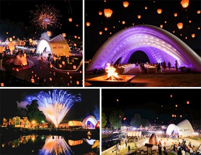 气肋气膜还能这么玩？音乐节、烟花秀……解锁新文旅新体验！